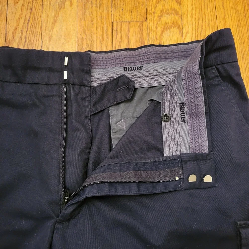 Blauer Navy Blue‎ Cargo Pants Work Utility Pockets 3XDRY 42R Uniform 42x32